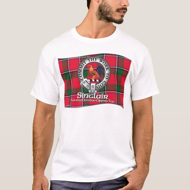 Camiseta Clan de Sinclair (Anverso)