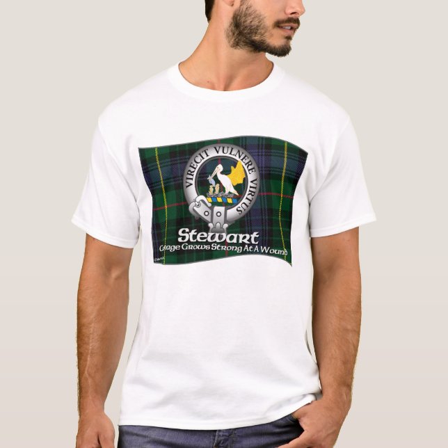 Camiseta Clan de Stewart (Anverso)