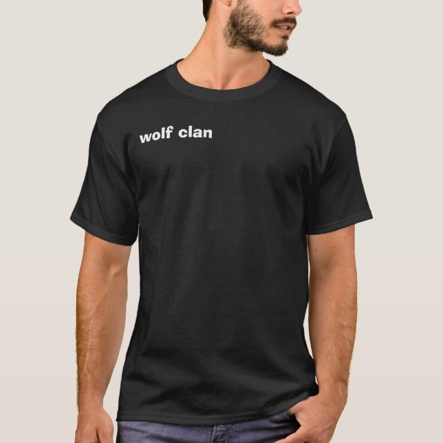 Camiseta clan del lobo (Anverso)