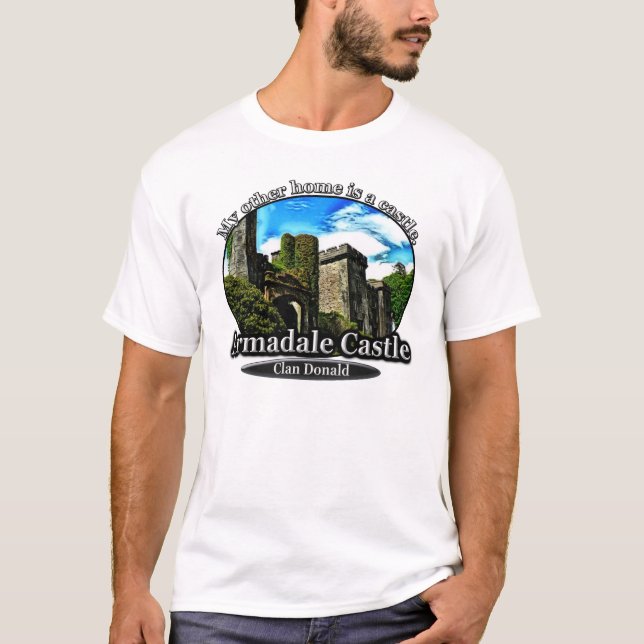 Camiseta Clan Donald MacDonald Armadale Castle Scotland (Anverso)