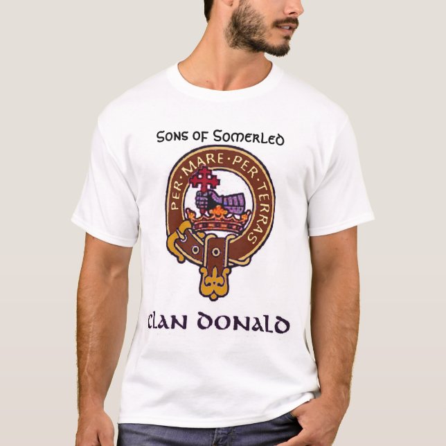 Camiseta Clan Donald MacDonald de Glencoe (Anverso)