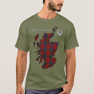 Camiseta Clan Donnachaidh (Robertson) Escudo y Tartán