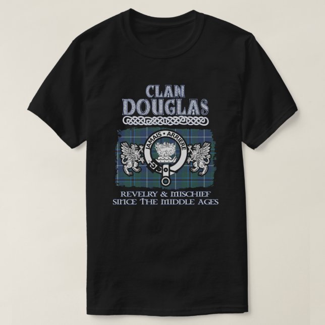 Camiseta Clan Douglas escudo Clanes escoceses Apellido esco (Diseño del anverso)