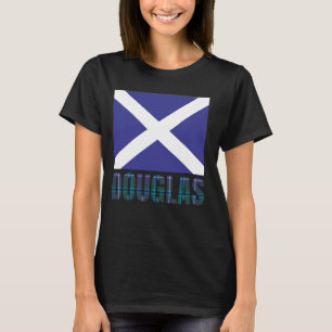 Camiseta Clan Douglas Tartan Escocia Nombre de la familia E