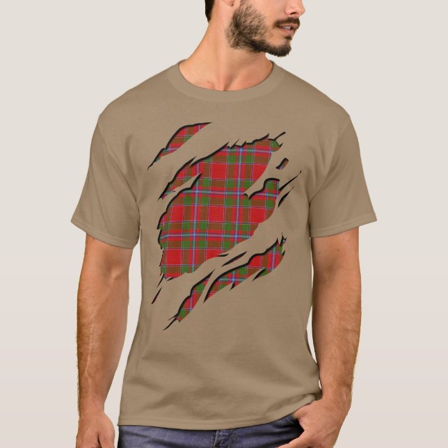 Camiseta Clan Drummond Tartan Plaid Effects (Anverso)