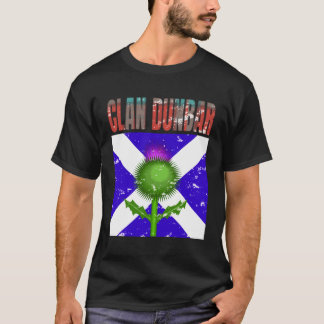 Camiseta Clan Dunbar Tartan Escocia Nombre de la familia Sc
