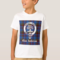 Clan escocés Anderson Escudo y Tartán