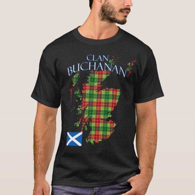 Camiseta Clan escocés bucanés Tartan Scotland (Anverso)