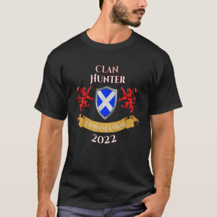Camiseta Clan escocés de Hunter Family Reunion 2022