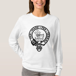 Camiseta Clan escocés Donald Tartán y Escudo