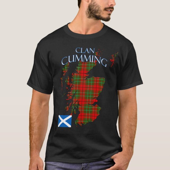 Camiseta Clan escocesa Cumming Tartán Scotland (Anverso)