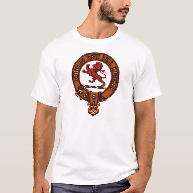 Camiseta Clan Estuardo del escudo y de Targe de la familia (Anverso)