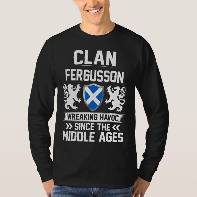 Camiseta Clan Fergusson Clan de Escocia (Anverso)