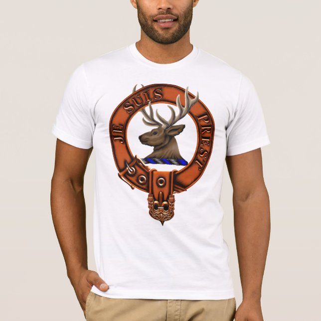 Camiseta Clan Fraser del escudo y de Targe de la familia de (Anverso)