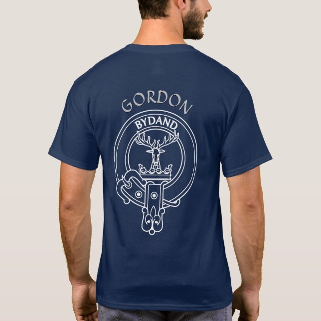 Camiseta Clan Gordon Escudo T-Shirt (Reverso)