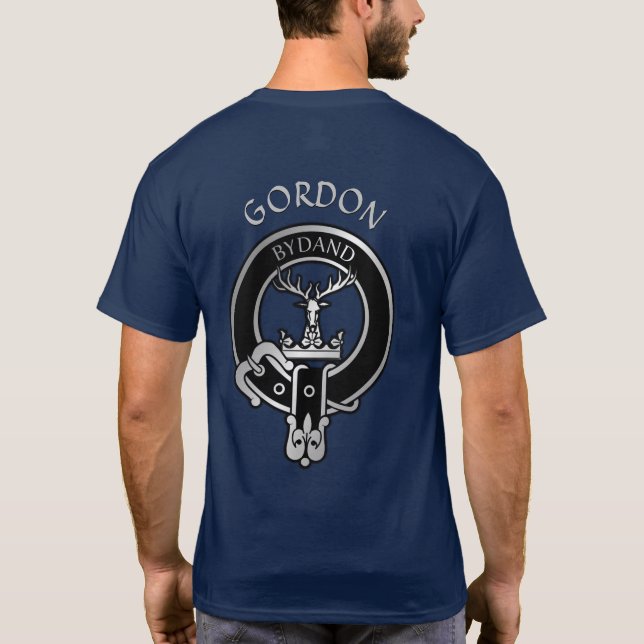 Camiseta Clan Gordon Escudo T-Shirt (Reverso)