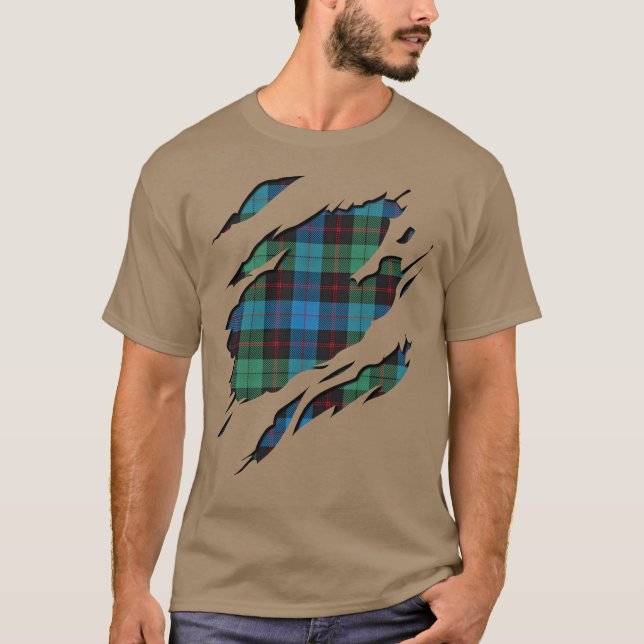 Camiseta Clan Guthrie Tartan Plaid Effects (Anverso)