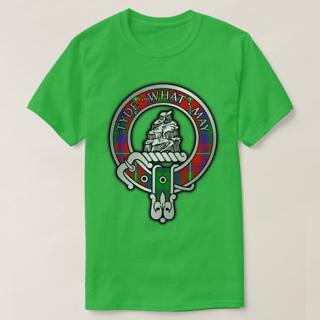 Camiseta Clan Haig Escudo Tartan (Diseño del anverso)