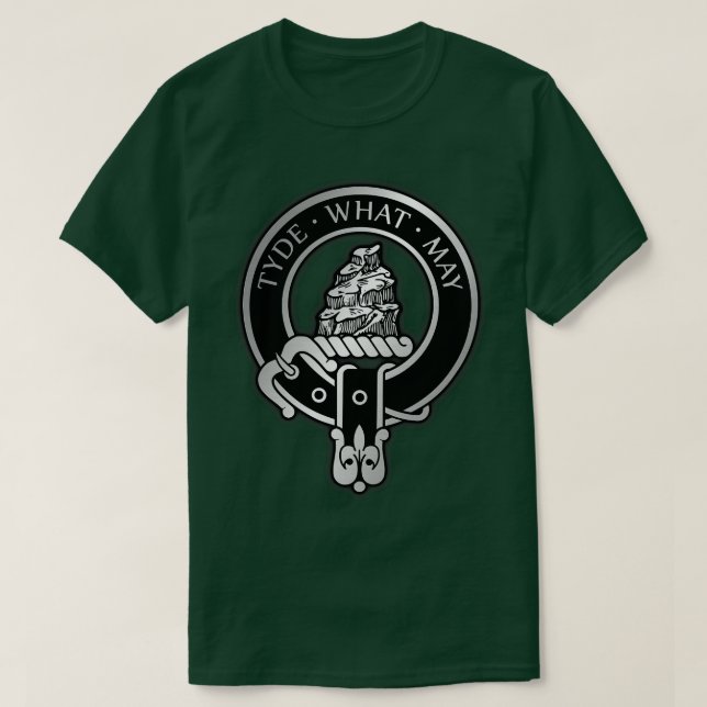 Camiseta Clan Haig Escudo Tartan 3 (Diseño del anverso)