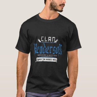 Camiseta Clan Henderson Mischief Y Mayhem Desde El Medio Or