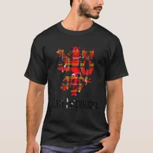 Camiseta Clan Hepburn Tartán Escocia Nombre de la familia E