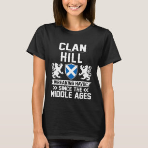 Camiseta Clan HILL scottish familia scotland Día de la Madr