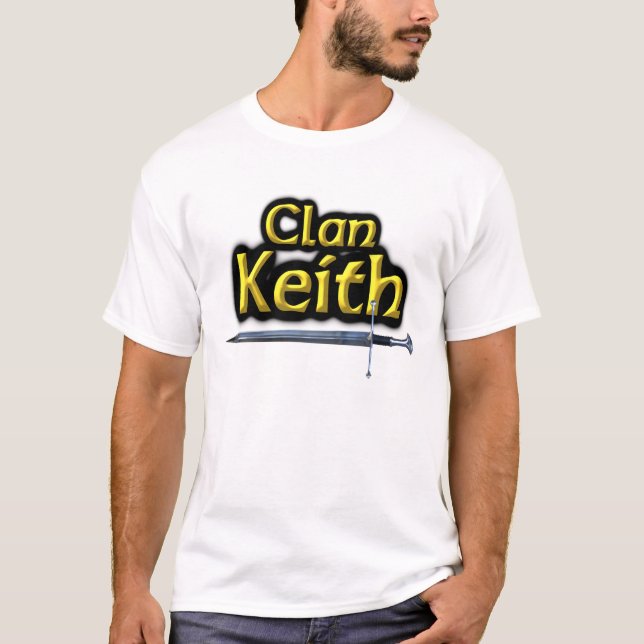 Camiseta Clan Keith inspiró a Escocia (Anverso)