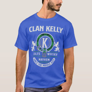 Camiseta Clan Kelly Apellido Escocés Familia Juegos de las