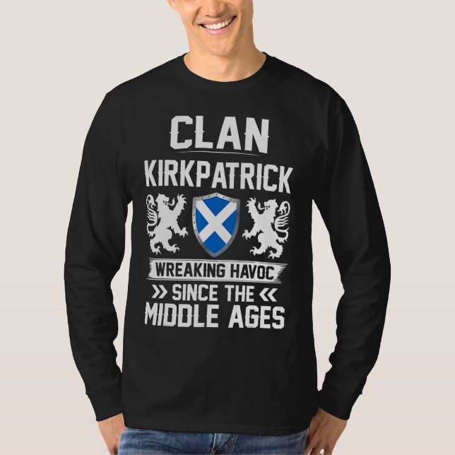 Camiseta Clan Kirkpatrick Escocia Clan Escocia (Anverso)