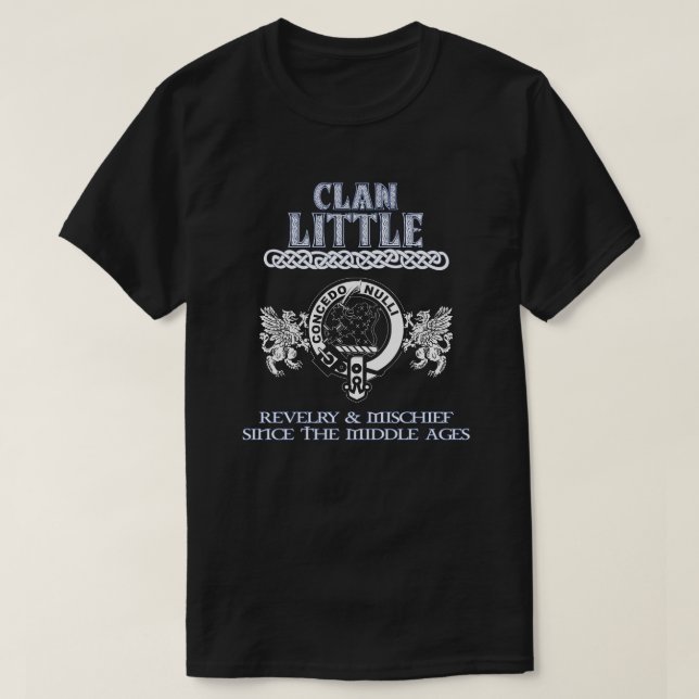 Camiseta Clan Little escudo Clans Escoceses Apellido escocé (Diseño del anverso)