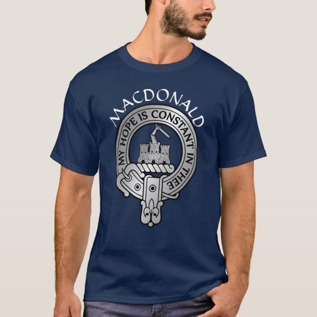 Camiseta Clan MacDonald de Clanranald Escudo (Anverso)