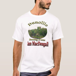 Camiseta Clan MacDougall que soña con el castillo casero de
