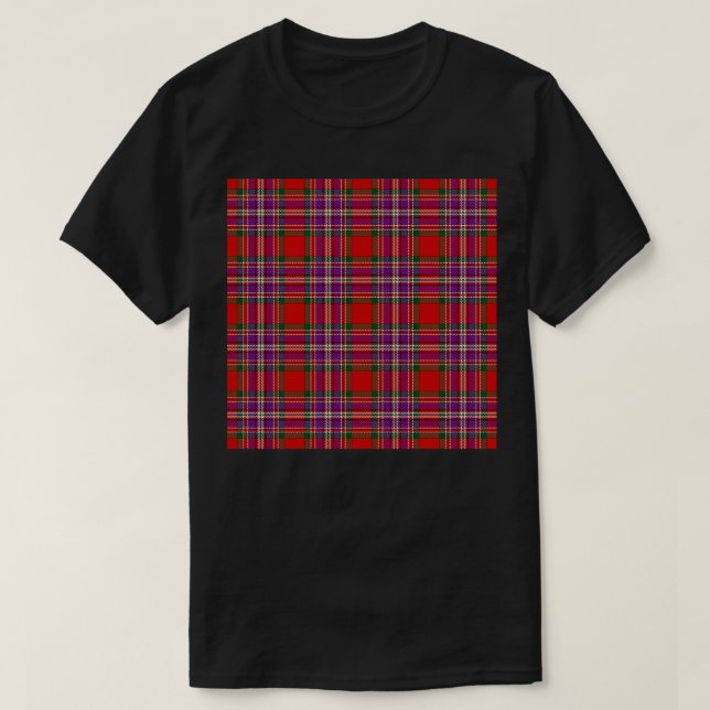 Camiseta Clan MacFarlane o Clan Lendrum Tartán STA 948 Mod (Diseño del anverso)