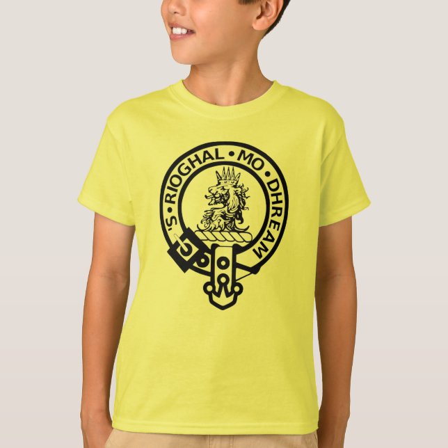 Camiseta Clan MacGregor Badge (Anverso)