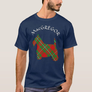 Camiseta Clan MacGregor Tartan & Scottie T-Shirt