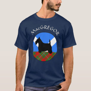 Camiseta Clan MacGregor Tartan & Scottie T-Shirt