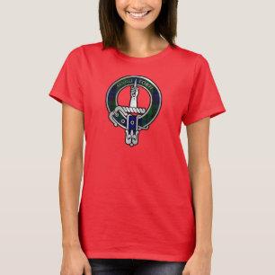 Camiseta Clan MacKay Tartan Escudo