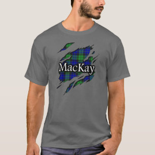 Camiseta Clan MacKay Tartan Spirit Shirt