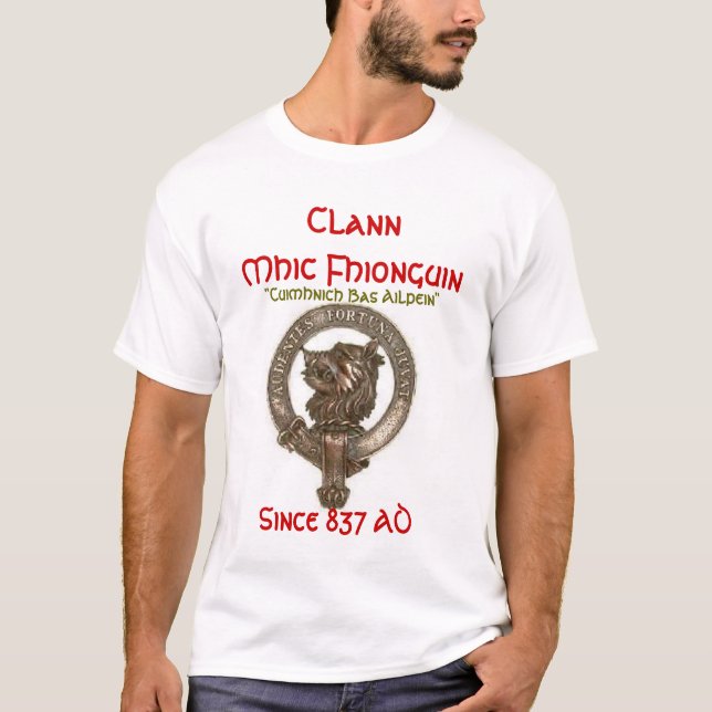 Camiseta Clan MacKinnon- desde el ANUNCIO 837 (Anverso)