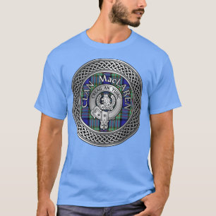 Camiseta Clan MacLaren Escudo Tartan Knot