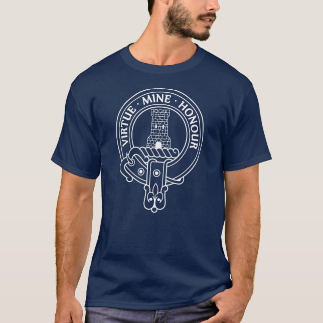 Camiseta Clan MacLean Escudo T-Shirt (Anverso)
