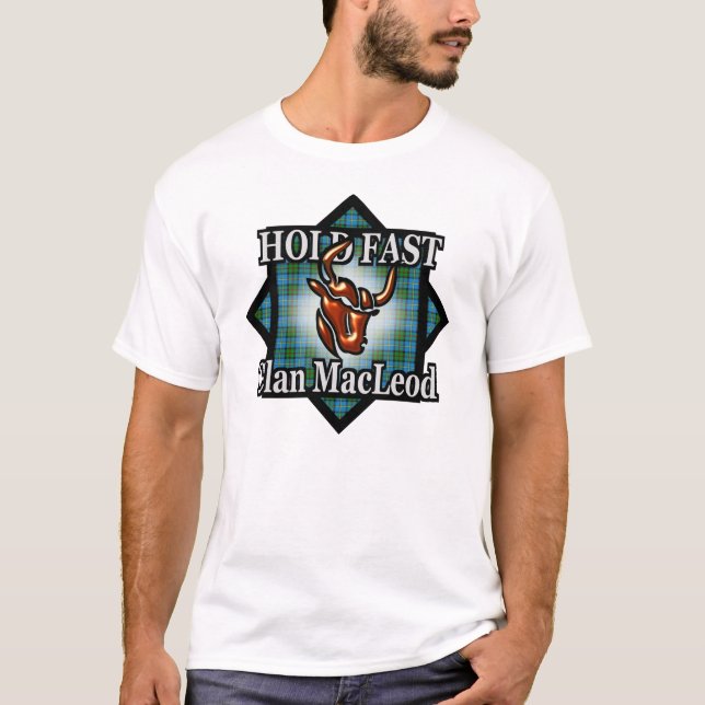 Camiseta Clan MacLeod Hold Fast Highland Games (Anverso)