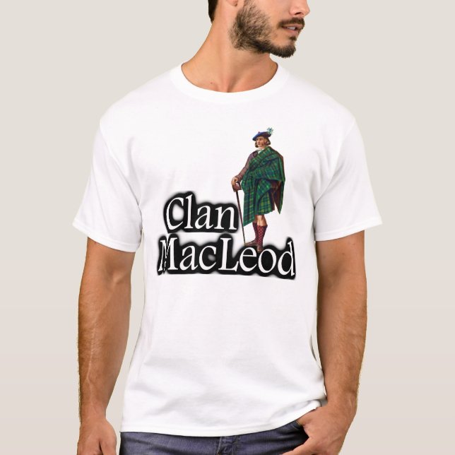 Camiseta Clan MacLeod Old Scotland (Anverso)