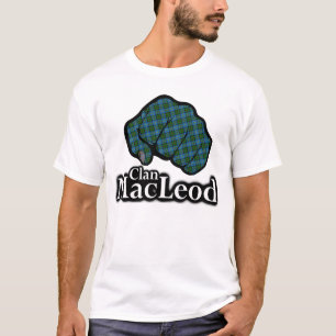 Camiseta Clan MacLeod Scotland Proud Tartan Fist