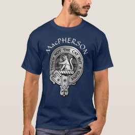 Camiseta Clan MacPherson Escudo y Tartán