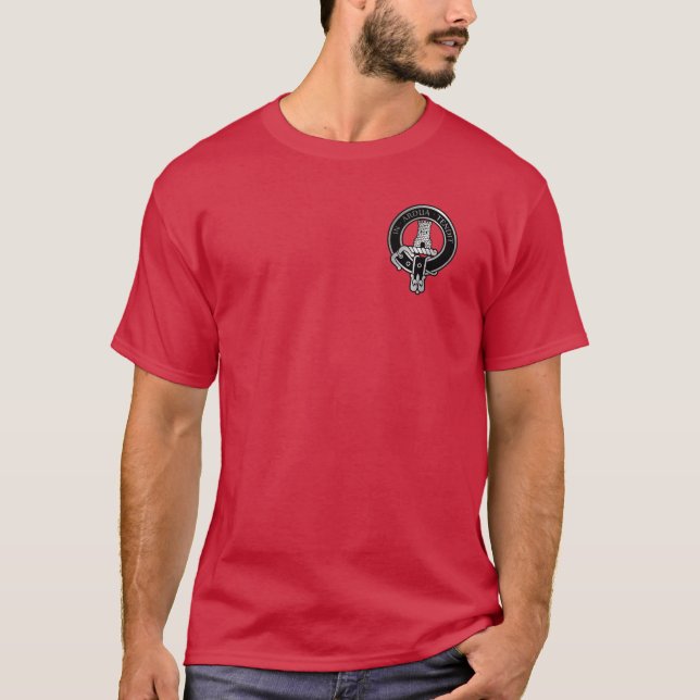 Camiseta Clan Malcolm Escudo T-Shirt (Anverso)