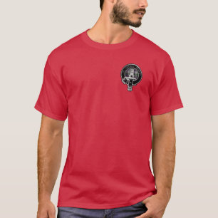 Camiseta Clan Malcolm Escudo y Vestir Tartán