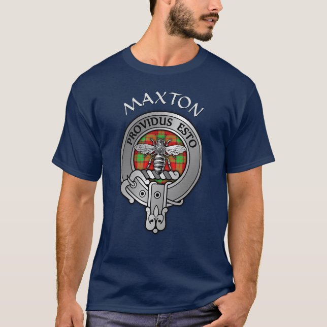 Camiseta Clan Maxton Escudo (Anverso)