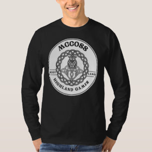 Camiseta Clan Mccoss Scottish Thistle Highland Games