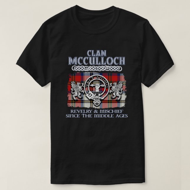 Camiseta Clan McCulloch escudo Clanes escoceses Surna escoc (Diseño del anverso)